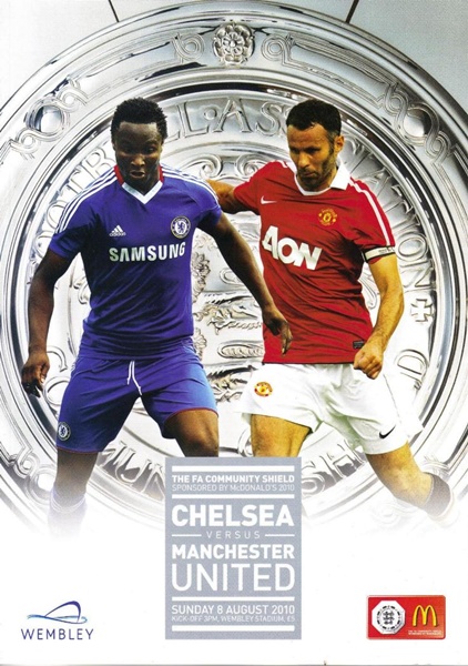CHELSEA v MANCHESTER UNITED FA COMMUNITY SHIELD 2010