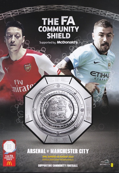 ARSENAL v MANCHESTER CITY - 2014 COMMUNITY SHIELD FINAL