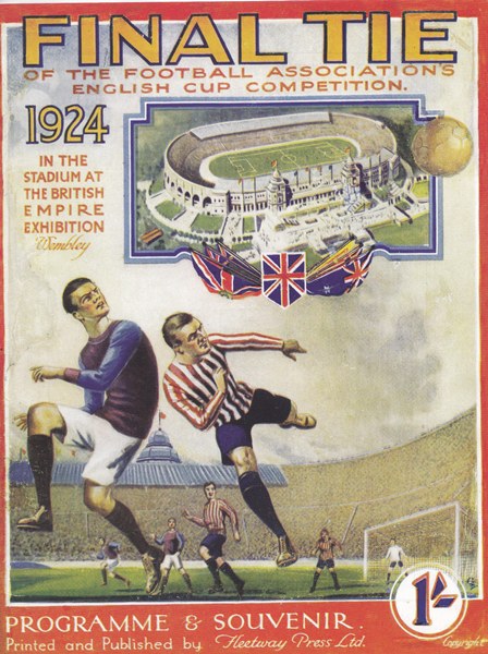 ASTON VILLA V NEWCASTLE UNITED FA CUP FINAL 1924