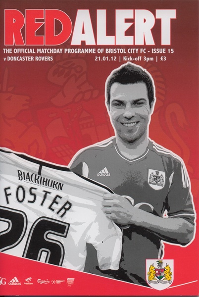 BRISTOL CITY v DONCASTER ROVERS CHAMPIONSHIP 2011/12