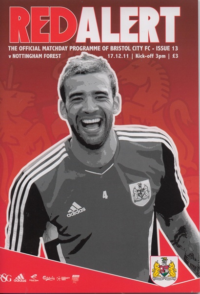 BRISTOL CITY v NOTTINGHAM FOREST CHAMPIONSHIP 2011