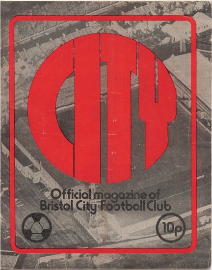 BRISTOL CITY v SOUTHAMPTON LEAGUE DIVISION 2 1974