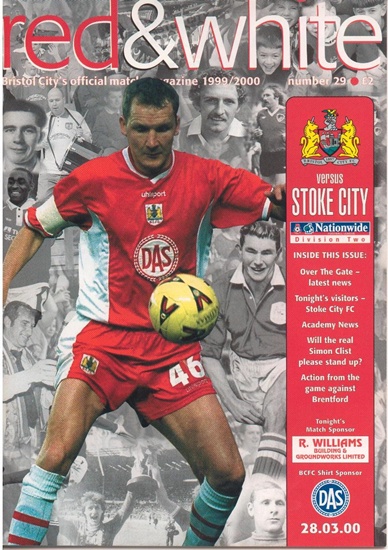 BRISTOL CITY v STOKE CITY NATIONWIDE LEAGUE DIV 2 2000