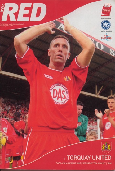 BRISTOL CITY v TORQUAY UNITED COCA COLA LEAGUE ONE 2004