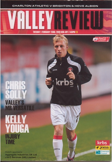 CHARLTON ATHLETIC v BRIGHTON & HOVE ALBION LEAGUE 1 2010