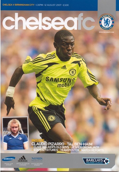 CHELSEA v BIRMINGHAM CITY PREMIER LEAGUE 2007