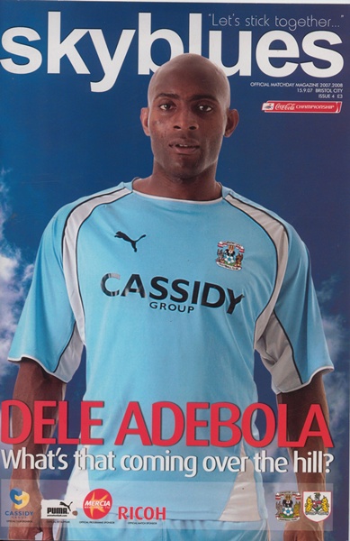 COVENTRY CITY v BRISTOL CITY CHAMPIONSHIP 2007