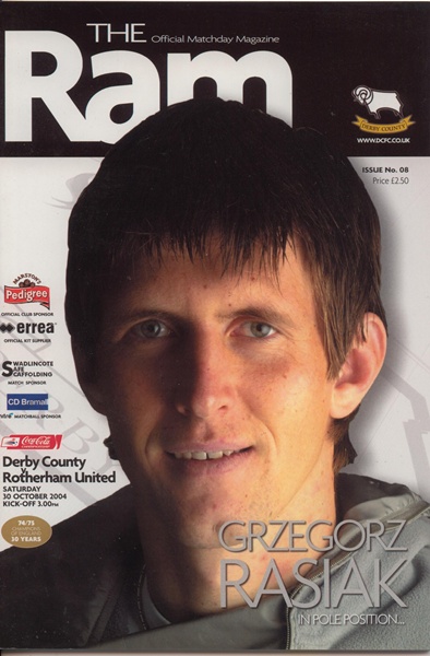 DERBY COUNTY v ROTHERHAM UNITED CHAMPIONSHIP 2004