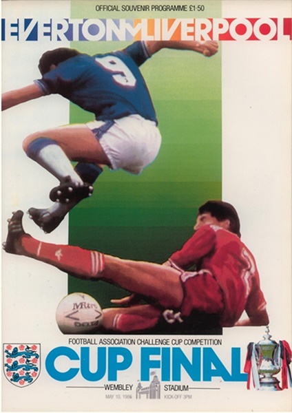 EVERTON v LIVERPOOL FA CUP FINAL 1986