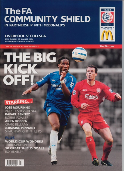 LIVERPOOL v CHELSEA COMMUNITY SHIELD FINAL 2006