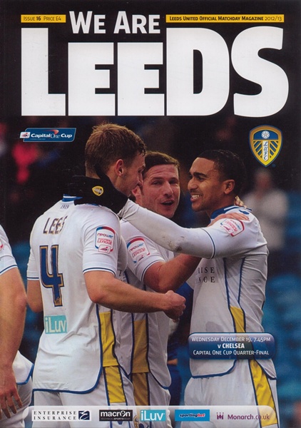 LEEDS UNITED v CHELSEA CAPITAL ONE CUP QTR FINAL 2012