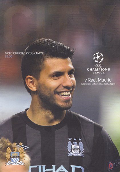 MANCHESTER CITY v REAL MADRID UEFA CHAMPIONS LEAGUE -  2012/13