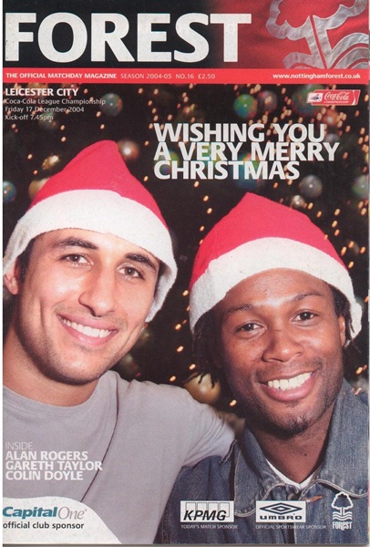 NOTTINGHAM FOREST v LEICESTER CITY CHAMPIONSHIP 2004