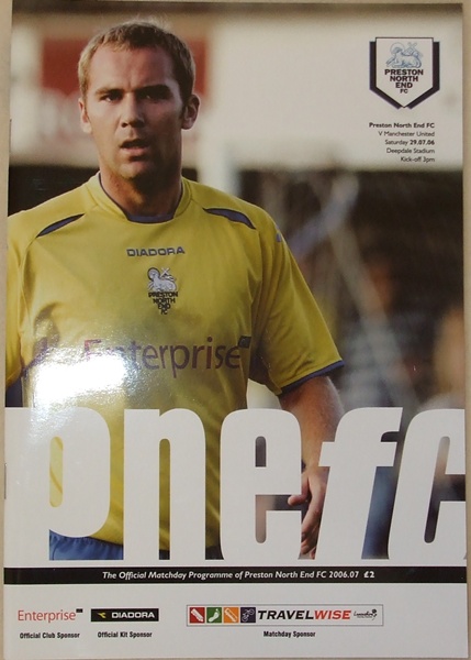 PRESTON NORTH END v MANCHESTER UNITED PRE SEASON 2006