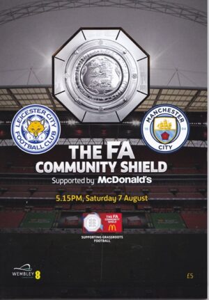 LEICESTER CITY v MANCHESTER CITY COMMUNITY SHIELD FINAL 2021