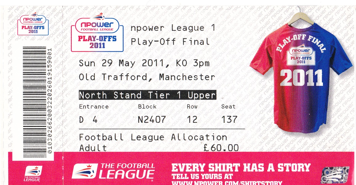 Peterborough V Huddersfield match ticket