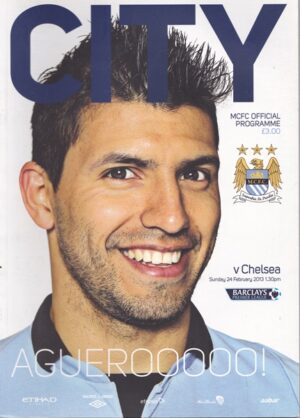 MANCHESTER CITY v CHELSEA PREMIER LEAGUE 2012/13