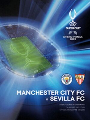 MANCHESTER CITY v SEVILLA SUPER CUP FINAL 2023 PRE-ORDER
