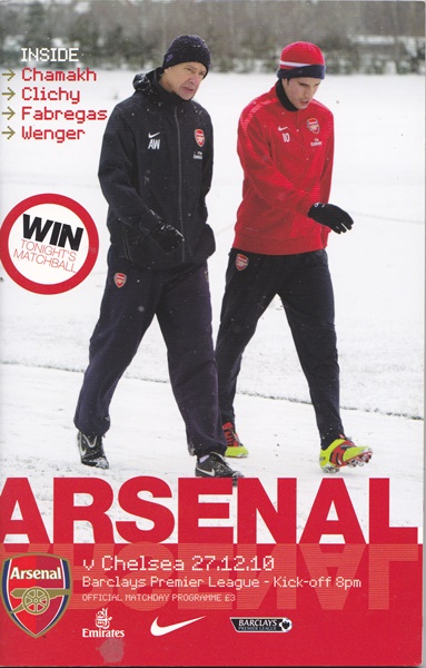 Arsenal v Chelsea Prem 2010