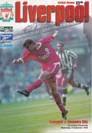 LIVERPOOL v COVENTRY CITY PREMIER LEAGUE 1998/99