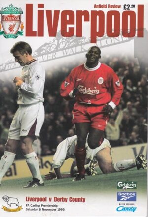 LIVERPOOL v DERBY COUNTY PREMIER LEAGUE 1999/00
