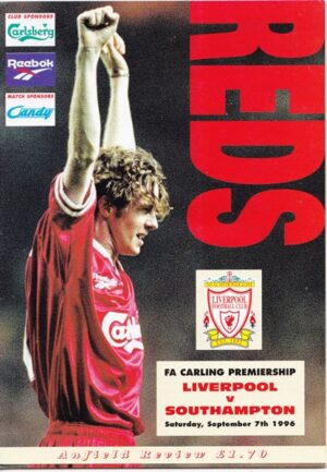 LIVERPOOL v SOUTHAMPTON PREMIER LEAGUE 1996/97