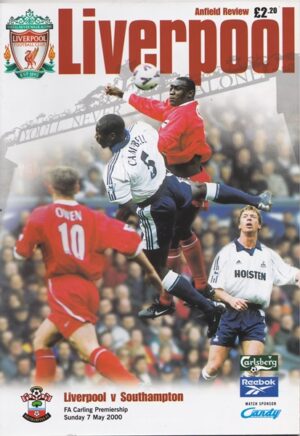 LIVERPOOL v SOUTHAMPTON PREMIER LEAGUE 1999/00