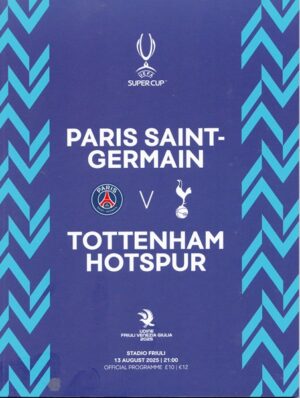 PARIS SAINT-GERMAIN v TOTTENHAM HOTSPUR SUPER CUP FINAL 2025