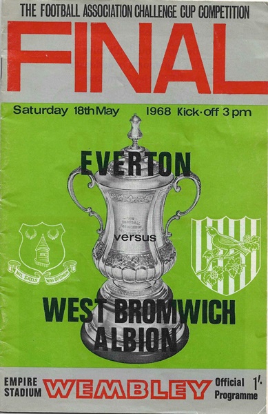 Everton v WEst Brom FA Cup Final 1968
